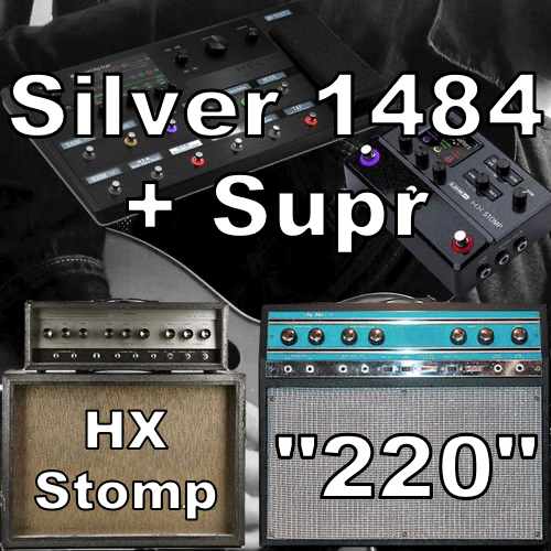 Alex Strabala HX Stomp Silver 1484 + Supr