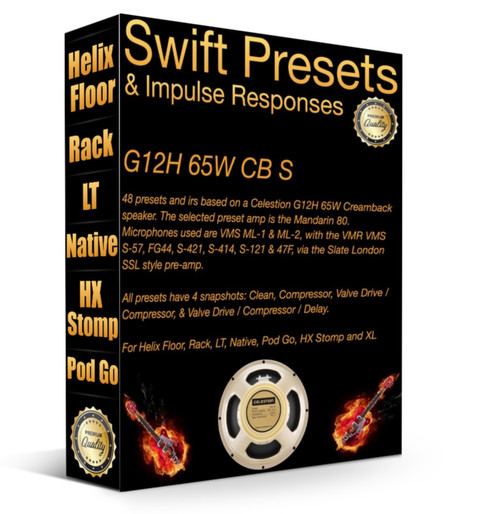 21 Swift G12H 65W Creamback SSL Pre