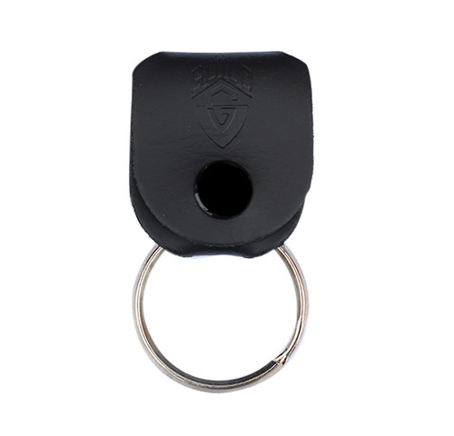 Leather Pick Holder Keychain (Black) Leather Pick Holder Keychain (Black)