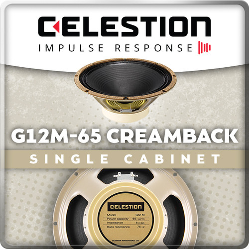 G12M-65 Creamback - 1x12 (Open) Cab IR