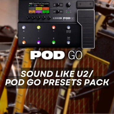 Sound like U2 _ Pod Go Pack - Line 6 Shop US