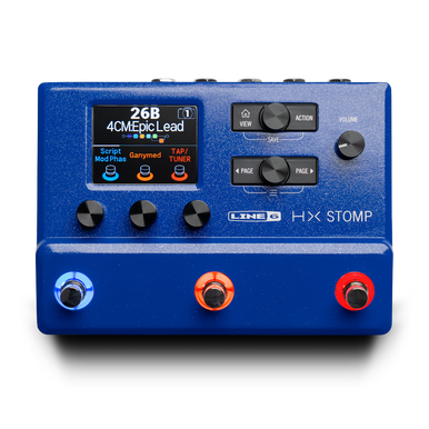 HX Stomp Amp and Effects Processor Blue (Certified Refurbished