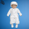 BB15 Boys Long Sleeve Christening Romper Cross