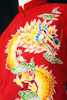 Vietnamese Boy Ao dai Cach tan with hand painted dragon (Shirt only)