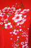 AD706 Lady Traditional Vietnamese áo dài  with magnolia blossoms