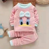 PP91 Baby/Toddler 2 Piece Fleece Ducky Pyjama Set