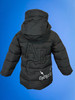 W094 Boys Winter 'ABC' Puffer Jacket with removable hoodie