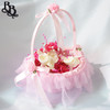 N261 Small Floral Flowergirl Basket