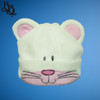 Unisex kitty cat fleece beanie glove scarf set F223