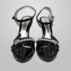 G391 Women Rhinestone High Heel Shoe with Bow
