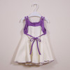 BU380 Baby Girl Toddler Colour Rhinestone Satin Dress
