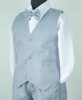 TT9S Plaid Pattern Pageboy Vest Suit