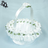 FLKT04 Medium White Flowergirl Basket
