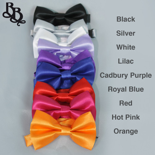 NT105 Plain Coloured Bowtie