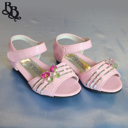 G290 Girls Butterfly Sandal Shoe with Light