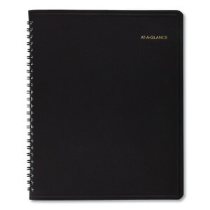 Monthly Planner In Business Week Format, 10 X 8, Black Cover, 12-Month (jan To Dec): 2022 - AAG7013005