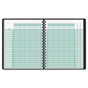 Undated Class Record Book, Nine To 10 Week Term: Two-Page Spread (35 Students), 10.88 X 8.25, Black Cover - AAG8015005
