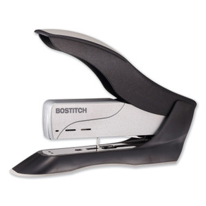 Spring-Powered Premium Heavy-Duty Stapler, 100-Sheet Capacity, Black/silver - ACI1300