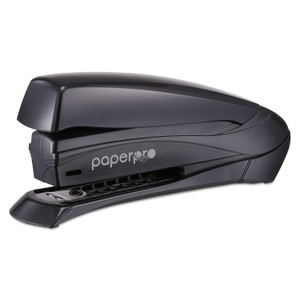 Inspire Spring-Powered Full-Strip Stapler, 20-Sheet Capacity, Black - ACI1423