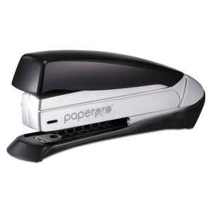 Inspire Premium Spring-Powered Full-Strip Stapler, 20-Sheet Capacity, Black/silver - ACI1433