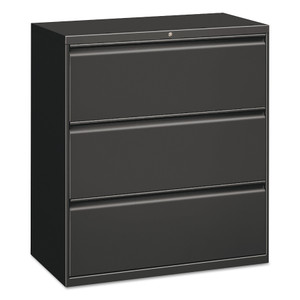 Lateral File, 3 Legal/letter/a4/a5-Size File Drawers, Charcoal, 30" X 18" X 39.5" - ALELF3041CC