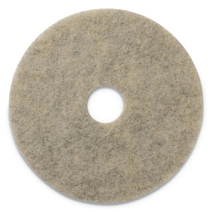 Porko Plus Burnishing Pads, 20" Diameter, Brown, 5/carton - AMF401820