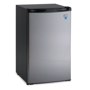 4.4 Cf Refrigerator, 19 1/2"w X 22"d X 33"h, Black/stainless Steel - AVARM4436SS