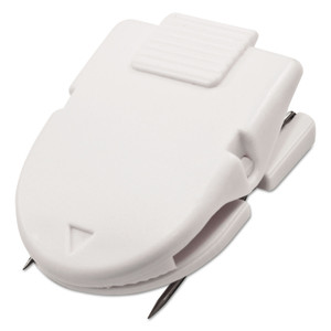 Wall Clips For Fabric Panels, 40 Sheets, White, 50/box - AVT75342