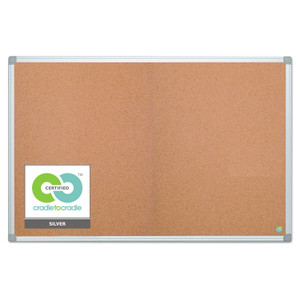 Earth Cork Board, 48 X 72, Aluminum Frame - BVCCA271790