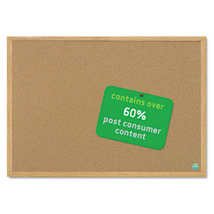 Earth Cork Board, 48 X 72, Wood Frame - BVCSB1420001233