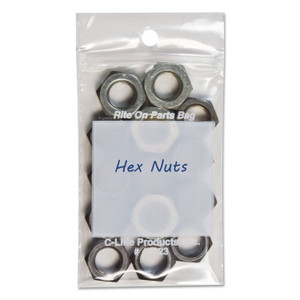 Write-On Poly Bags, 2 Mil, 2" X 3", Clear, 1,000/carton - CLI47223