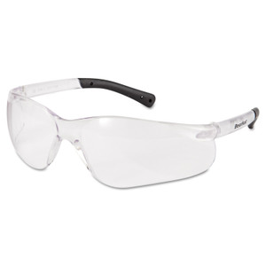 Bearkat Safety Glasses, Frost Frame, Clear Lens, 12/box - CRWBK110AFBX