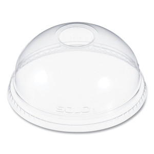 Ultra Clear Dome Cold Cup Lids, Fits 16 Oz To 24 Oz Cups, Pet, Clear, 1,000/carton - DCCDLR626CT