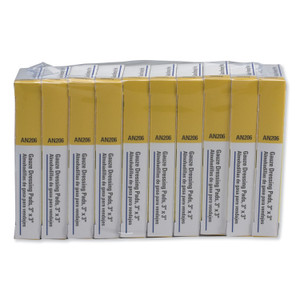 Refill Gauze Pads For Ansi-Compliant First Aid Kits/cabinets, Sterile, 3 X 3, 40/pack - FAOAN20610