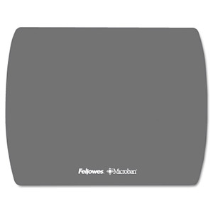 Microban Ultra Thin Mouse Pad, Graphite - FEL5908201