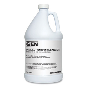 Cleansing Pink Lotion Soap, 1 Gal Bottle, Fresh Scent, 4/carton - GENPINKSOAP