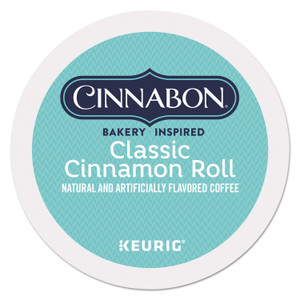 Cinnabon Classic Cinnamon Roll Coffee K-Cups, 24/box - GMT6305