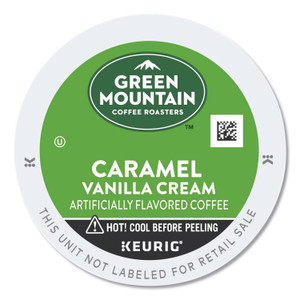 Caramel Vanilla Cream Coffee K-Cups, 96/carton - GMT6700CT
