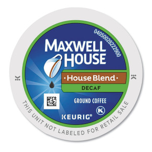 House Blend Decaf K-Cup, 24/box - GMT7563