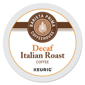 Decaf Italian Roast Coffee K-Cups, 24/box - GMT8506