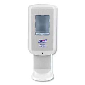 Cs6 Hand Sanitizer Dispenser, 1,200 Ml, 5.79 X 3.93 X 15.64, White - GOJ652001