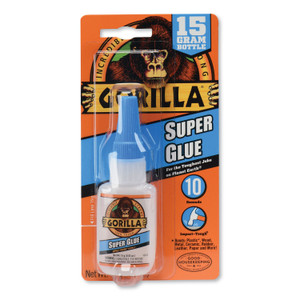 Super Glue, 0.53 Oz, Dries Clear, 4/carton - GOR7807101CT