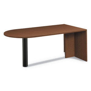 Foundation Peninsula With End Panel, 72w X 36d X 29h, Shaker Cherry - HONLM72PENF