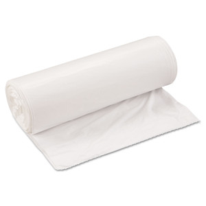 Low-Density Commercial Can Liners, 33 Gal, 0.8 Mil, 33" X 39", White, 150/carton - IBSSL3339XHW