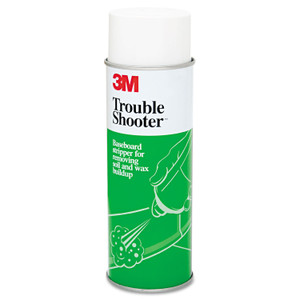 Troubleshooter Baseboard Stripper, 21 Oz Aerosol Spray, 12/carton - MMM14001