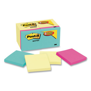 Original Pads Value Pack, 3 X 3, Canary Yellow/cape Town, 100-Sheet, 18 Pads - MMM654144B