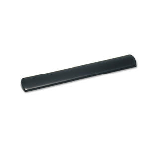 Gel Wrist Rest For Keyboard, Leatherette Cover, Antimicrobial, Black - MMMWR310LE