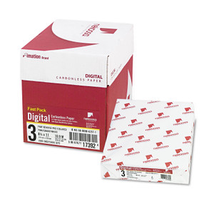 Fast Pack Carbonless 3-Part Paper, 8.5 X 11, Pink/canary/white, 500 Sheets/ream, 5 Reams/carton - NEK17392