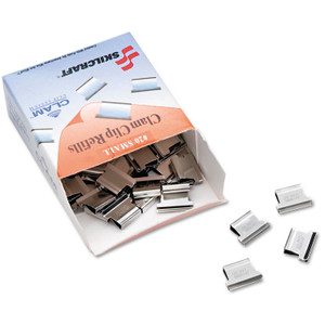 7510013926512 Skilcraft Clam Clip Refill, Small (no. 2), Silver, 50/box - NSN3926512