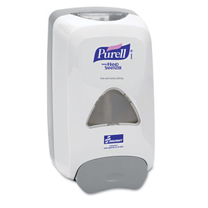 4510015512867, Skilcraft Purell Instant Hand Sanitizer Foam Dispenser, 1,200 Ml, 6.1 X 5.1 X 10.6, Dove Gray - NSN5512867